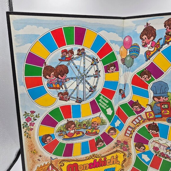 Monchhichi Board Game 1974 At The Fair Parker Brothers Vintage Complete Read - Picture 7 of 16